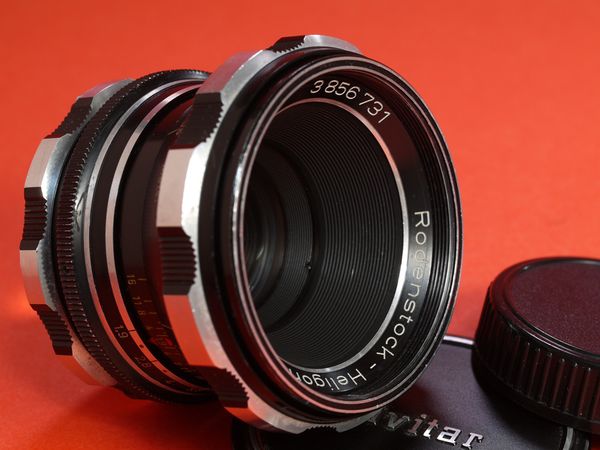 M42マウントの超レアなレンズRodenstock Heligon 50mm F1.9